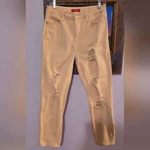 Guess Beige/Peach Colored Casual Pants